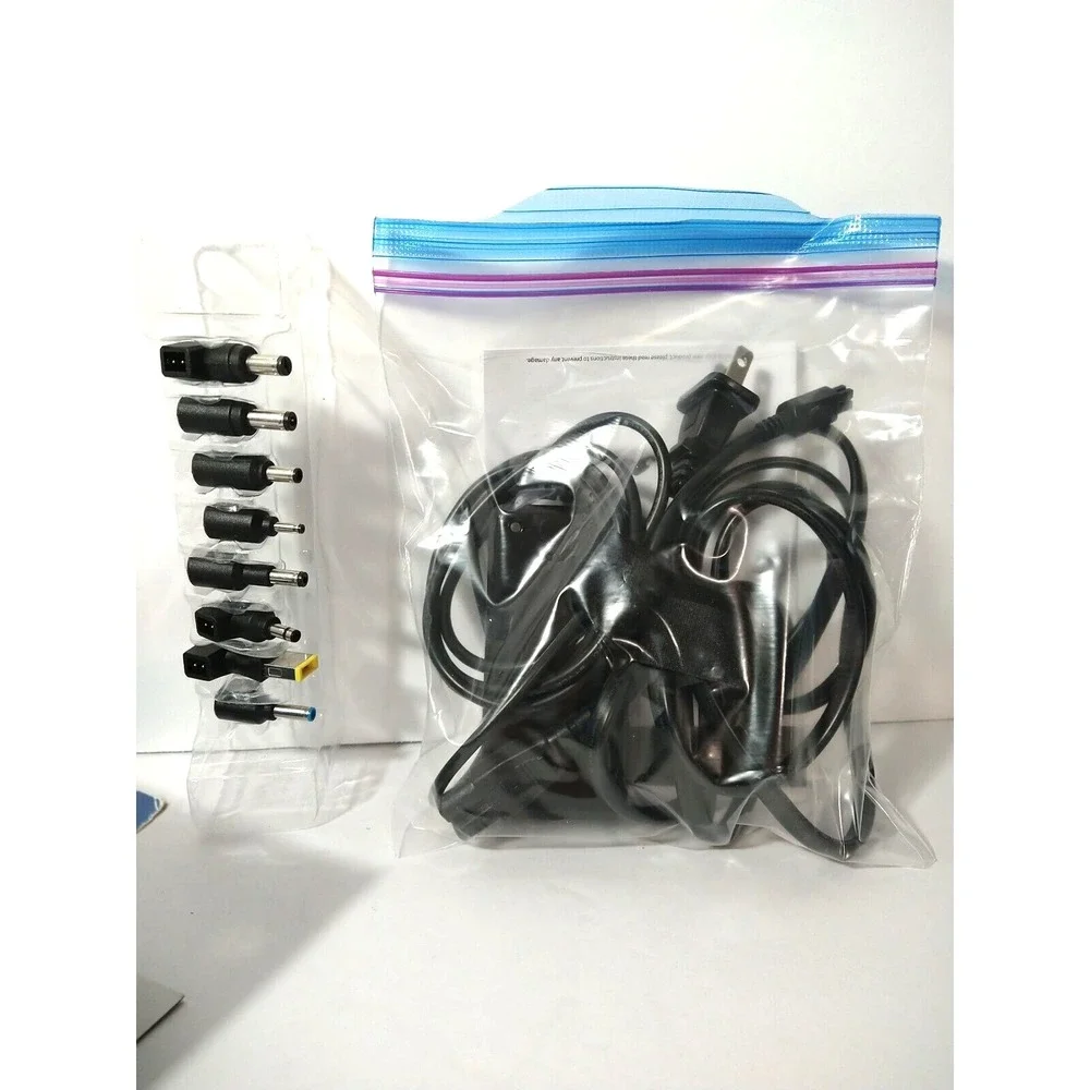Insignia Ultrabook Charger w/ 8 Tips NS-PWLC663 Black Original Box